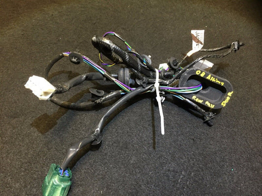 2008 Altima Rear Right Rh Passenger Side Door Wire Wiring Harness Cable