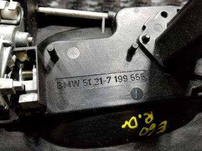 06 07 08 09 10 BMW 528i E60 Rear Left Driver Side Exterior Door Handle OEM