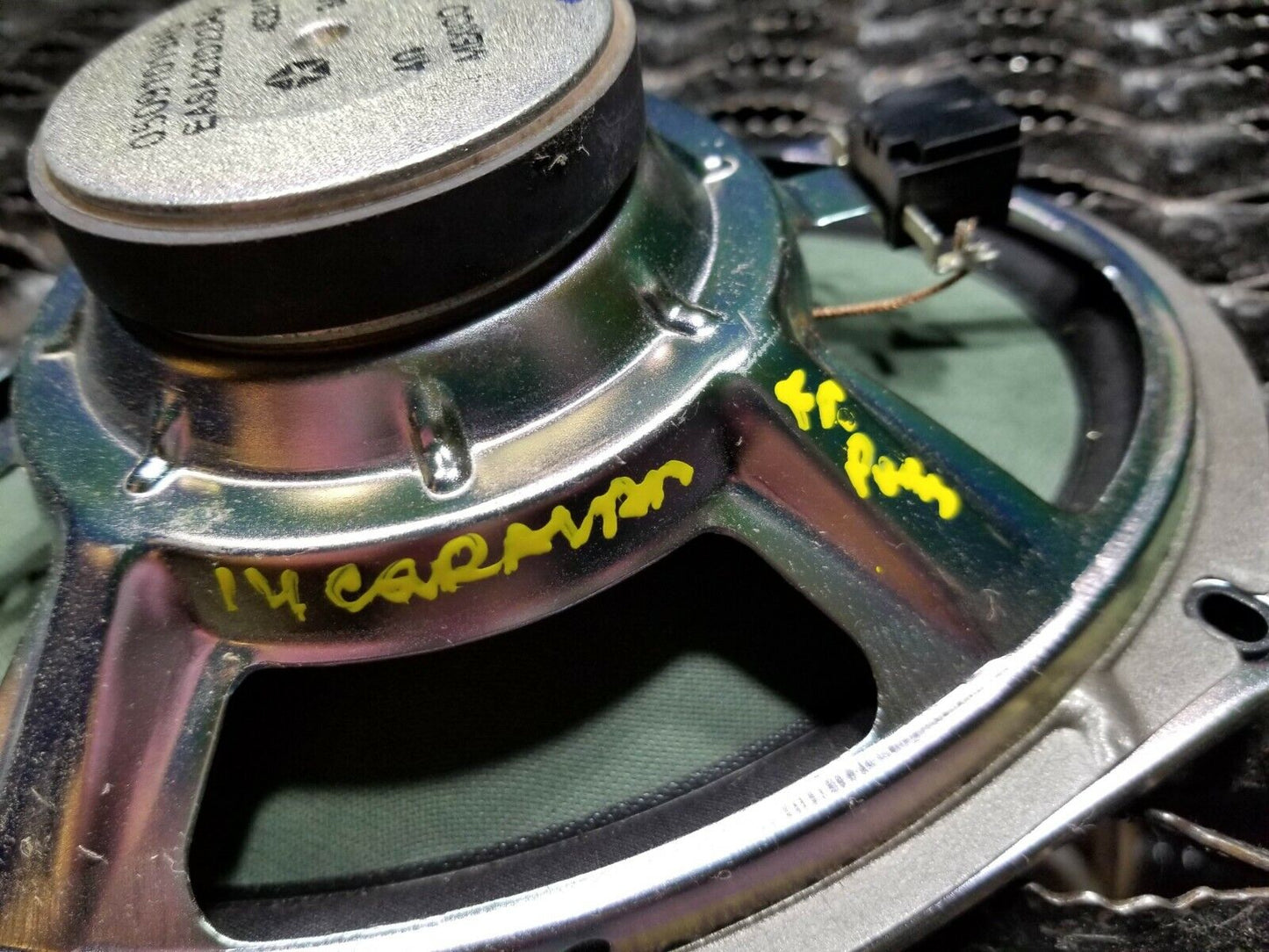 14 2014 Dodge Grand Caravan Front Right Passenger Door Speaker OEM 34k