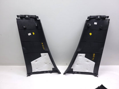 12-19 Volkswagen Passat Left & Right B Pillar Trim Cover & Scuff Plate 4pcs OEM