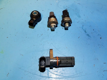 13 14 15 Honda Civic 1.8l Oil Pressure Knock Crankshaft Sensor 4pcs OEM 89k Mi