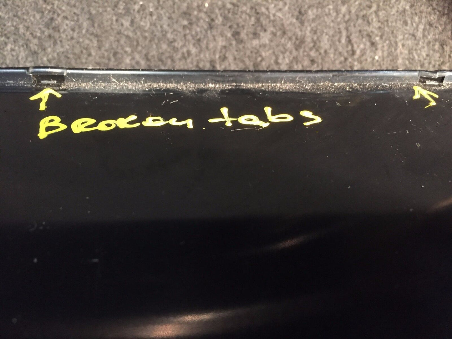 02 03 04 05 BMW 745i E65 Rear Seat Cup Holder  OEM