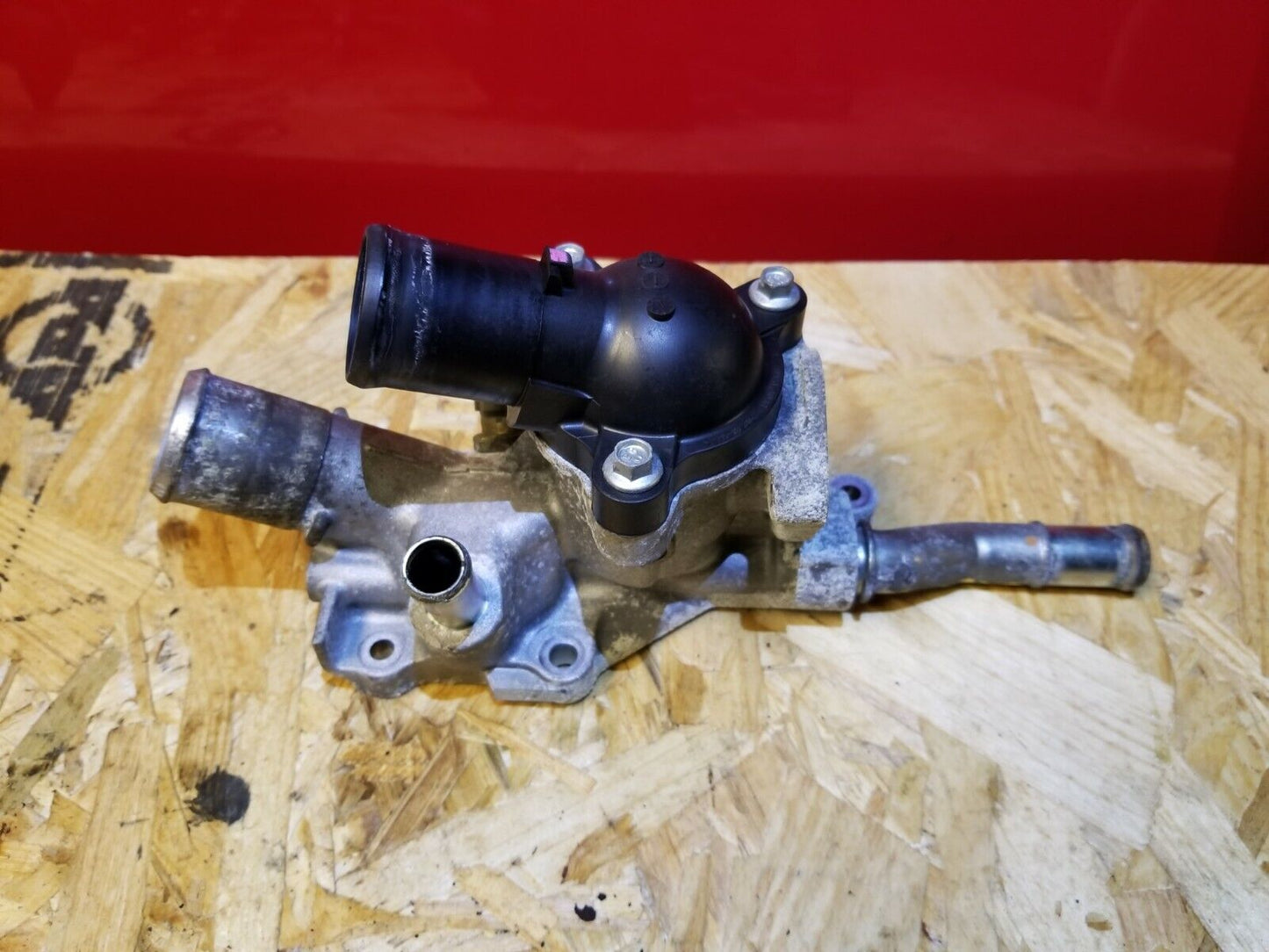 2014 2015 2016 Mazda 3 2.0l Water Outlet W/ Thermostat OEM 16k Miles