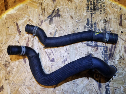 07 08 09 10 11 12 GMC Acadia Coolant Radiator Hose Pipe Tube Pair OEM