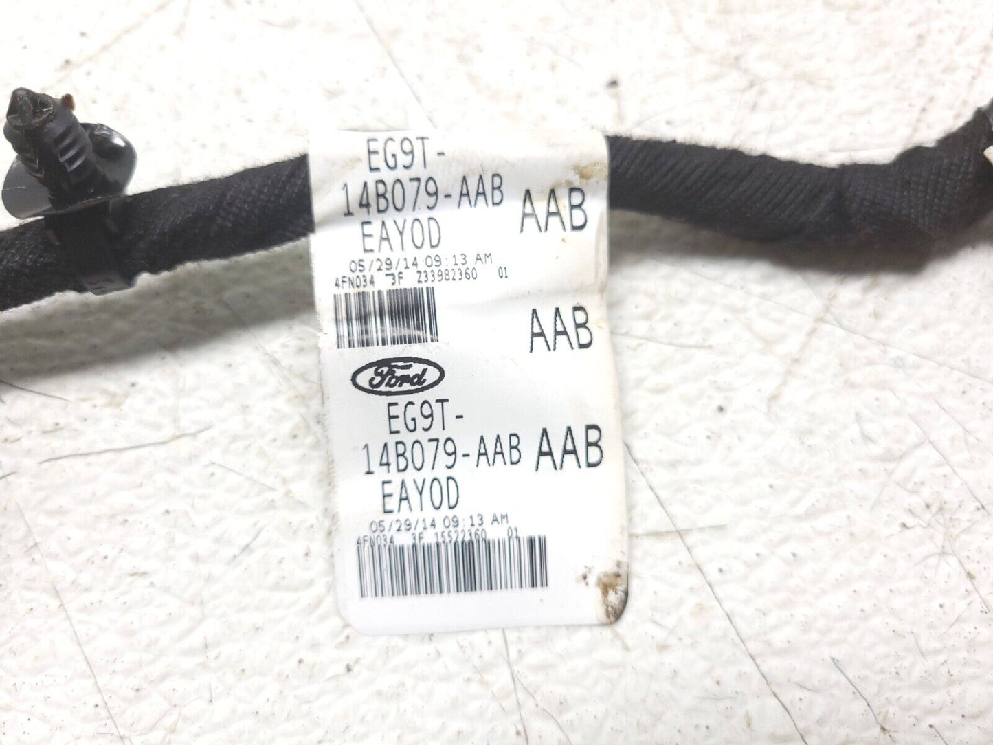 13 14 15 16 Ford Fusion Center Console Wire Harness Eg9t-14b079 OEM