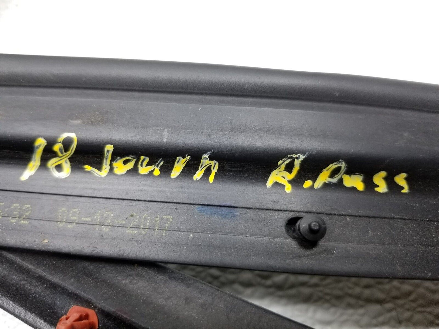 14 15 16 17 18 Dodge Journey Rear Right Pass Side Door Wetherstrip Seal OEM 55k