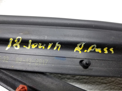 14 15 16 17 18 Dodge Journey Rear Right Pass Side Door Wetherstrip Seal OEM 55k