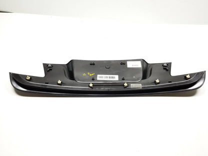 09 10 11 12 BMW 750li F02 Trunk Lid License Plate Panel Trim Finisher Cover OEM