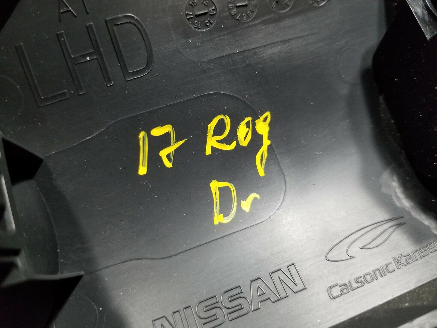 16 17 18 19 Nissan Rogue Dimmer Trip Reset Button Trim Panel OEM 36k Miles