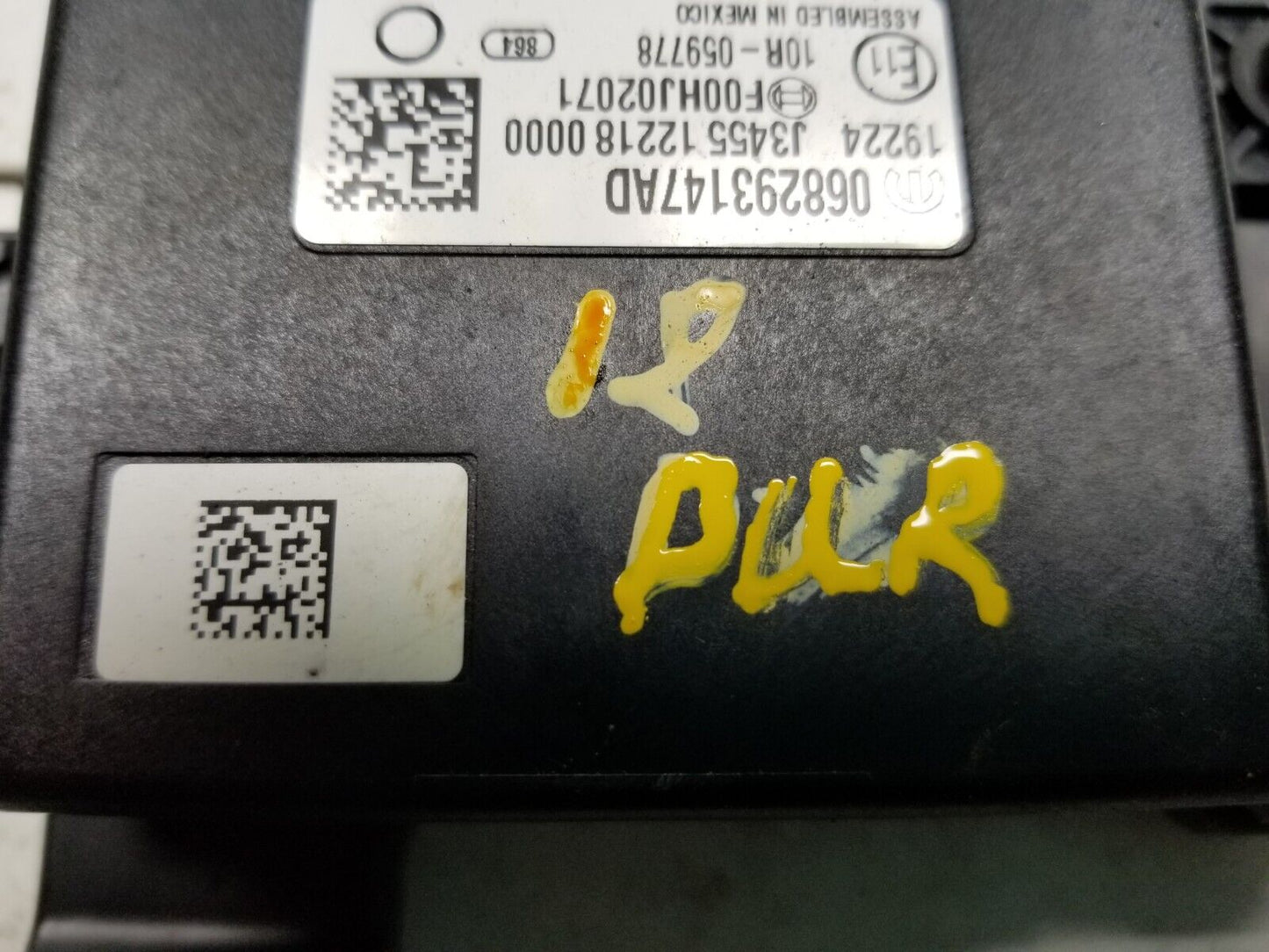 16 17 18 19 20 Dodge Durango Blind Spot Control Module  068293147ad OEM