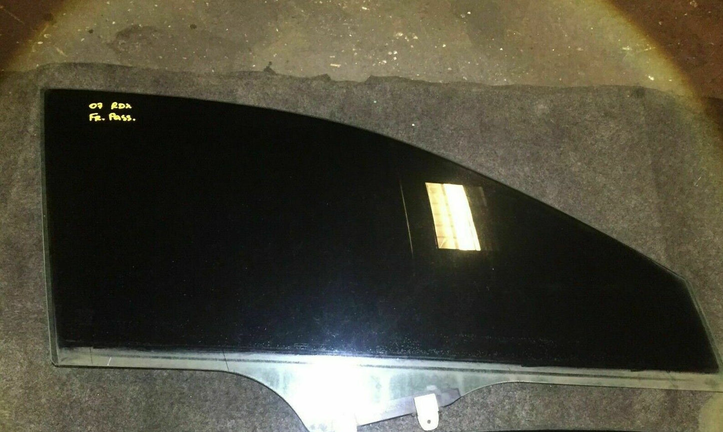 07 08 09 10 11 12 Acura RDX Front Right Pass Door Glass Window OEM