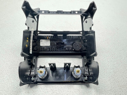 09 10 11 12 BMW 750li Center Console Rear Climate Control Panel Air Vent OEM