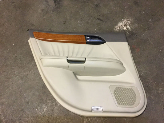 06 07 08 09 10 Infiniti M35 Rear Left Door Trim Panel Driver Side OEM