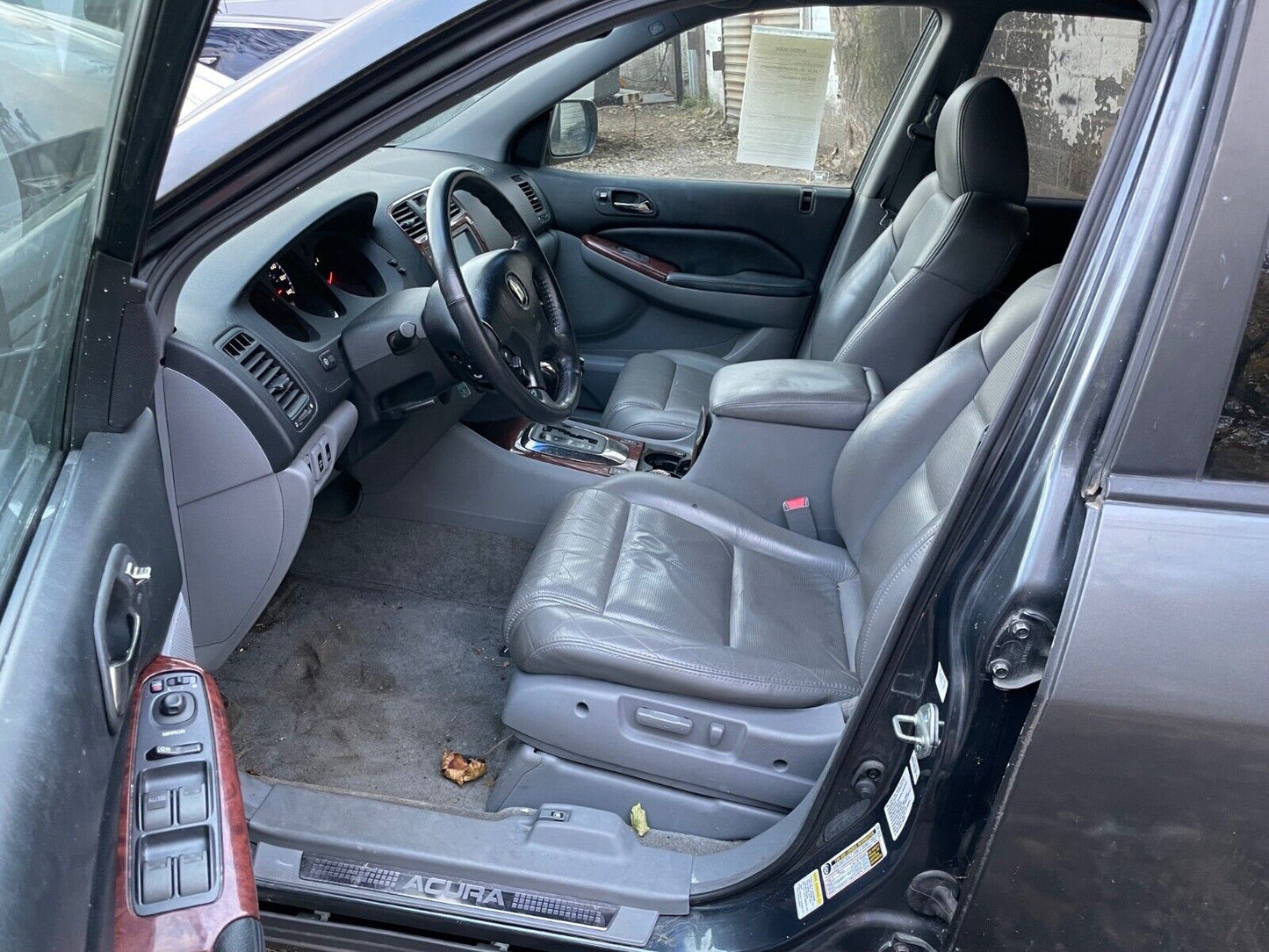 03 04 05 06 Acura MDX Speedometer Instrument Cluster Trim Panel OEM 55k Miles