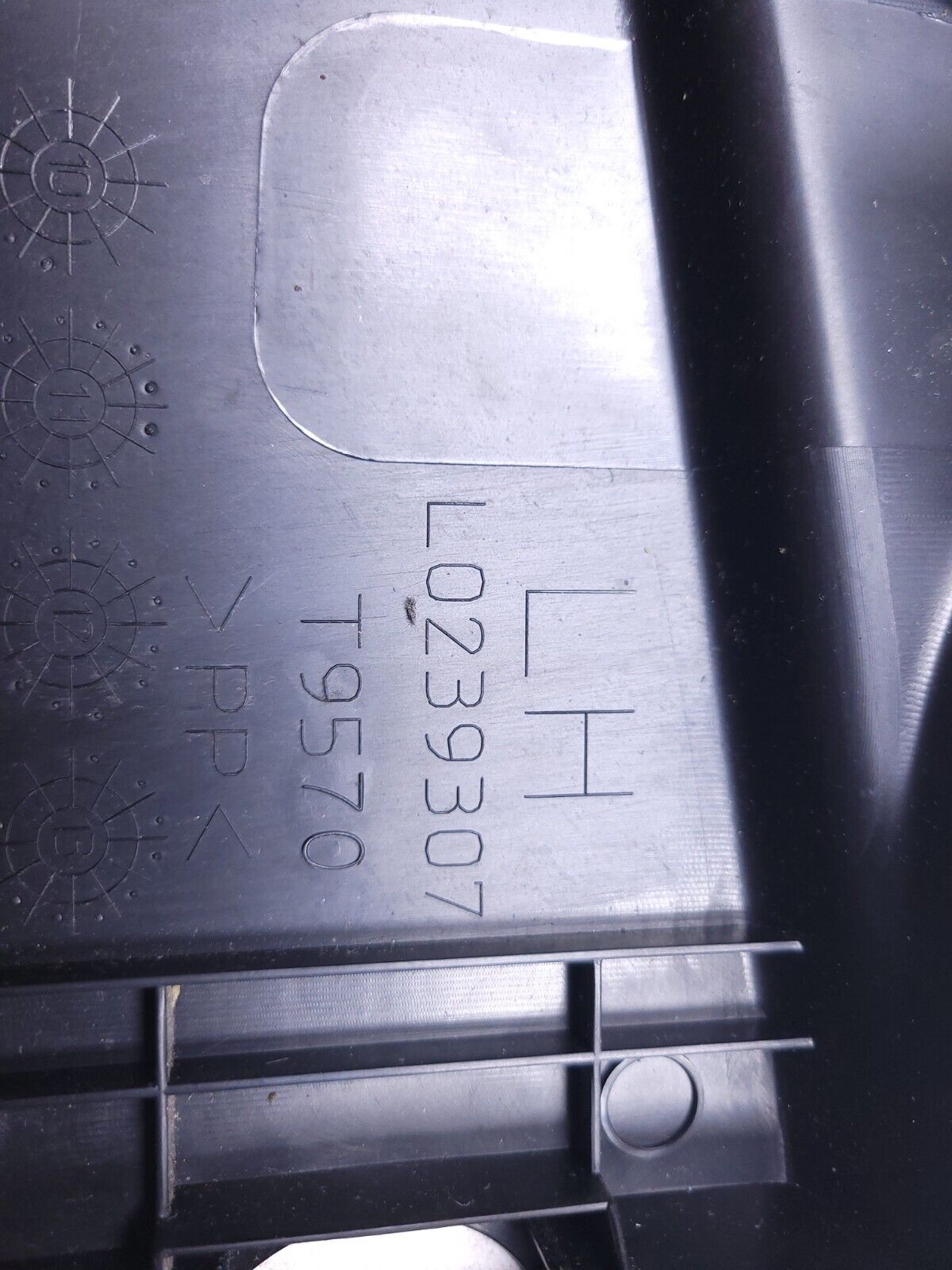 15 - 18 Dodge Challenger Front Driver Seat Trim Covar Panel OEM 87k