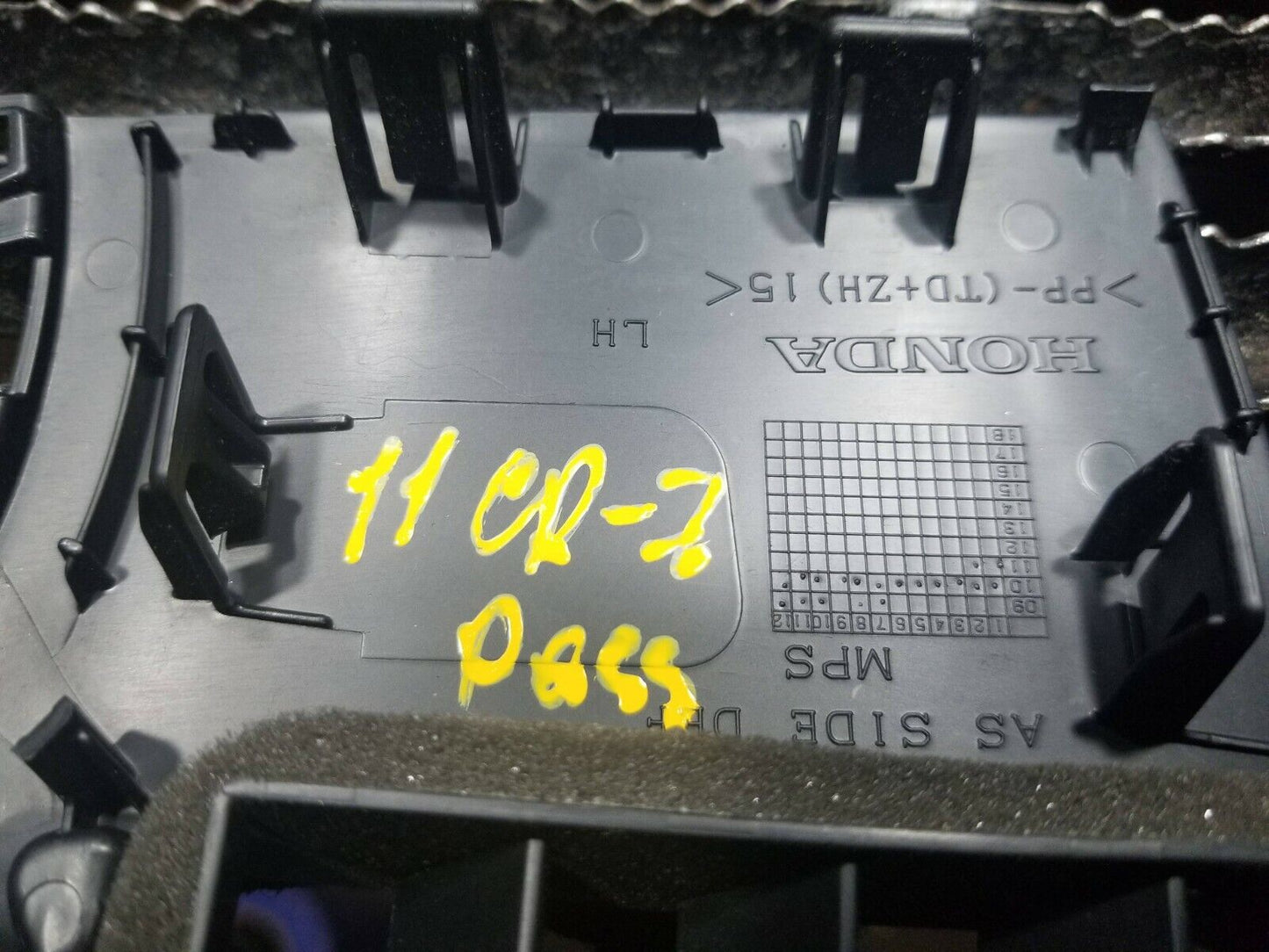 11 12 13 14 15 Honda Cr-z Right Pass Side Defroster Air Garnish Trim Bezel OEM