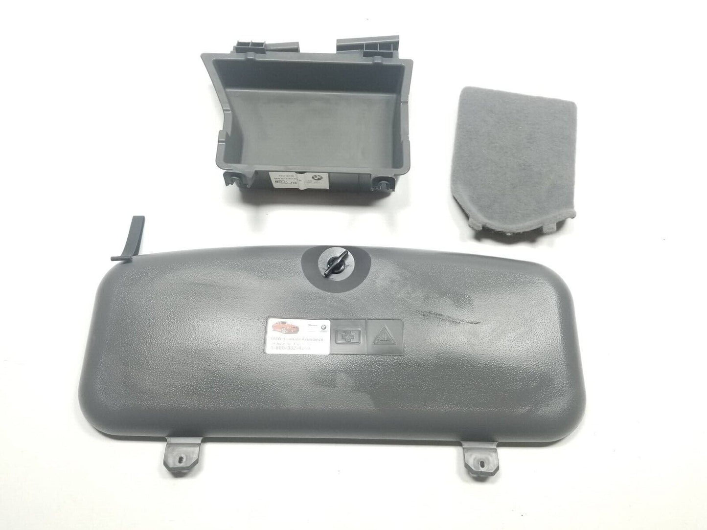 09 10 11 12 BMW 750li Rear Trunk Right Side Lower Storage Compartment Tray OEM