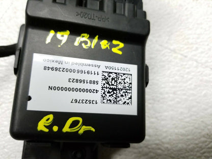 19 20 Chevrolet Blazer Rs Rear Left Driver Seat Control Module OEM 11k