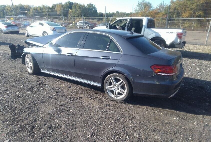 14 15 16 W212 Mercedes E Class Rear Bumper Cover. Color :585u. E350 Bumper . PICK UP ONLY NO SHIPPING