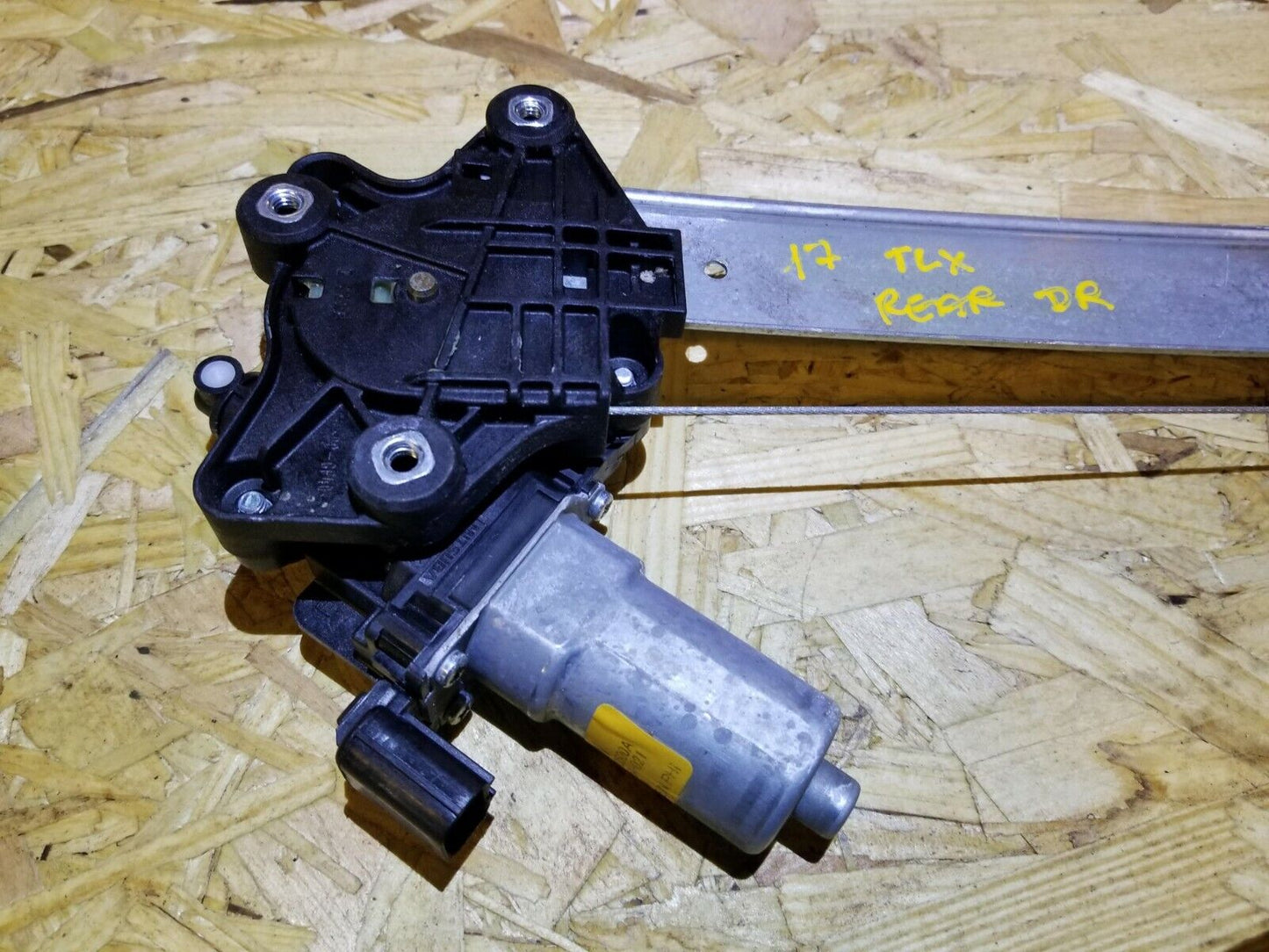 15 16 17 Acura TLX Rear Left Driver Side Door Window Regulator W/ Motor OEM