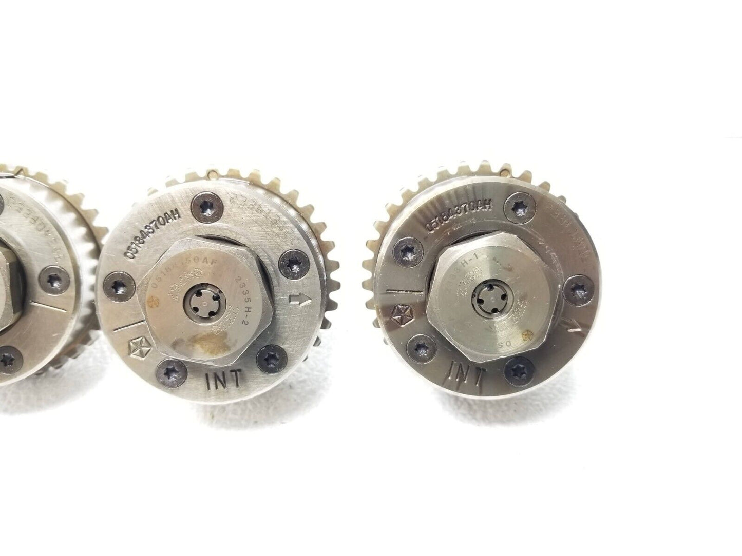 11 12 13 Dodge Grand Caravan 3.6l Intake & Exhaust Camshaft Timing Gear 4pcs OEM