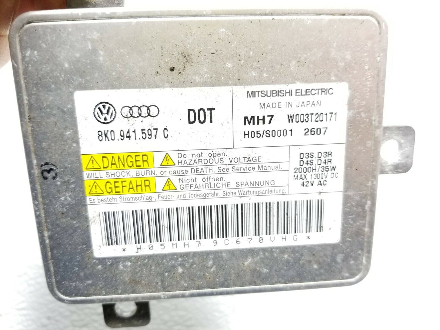 09 10 11 12 Audi Q5 Xenon Ballast Hid Control Module OEM 72k Miles