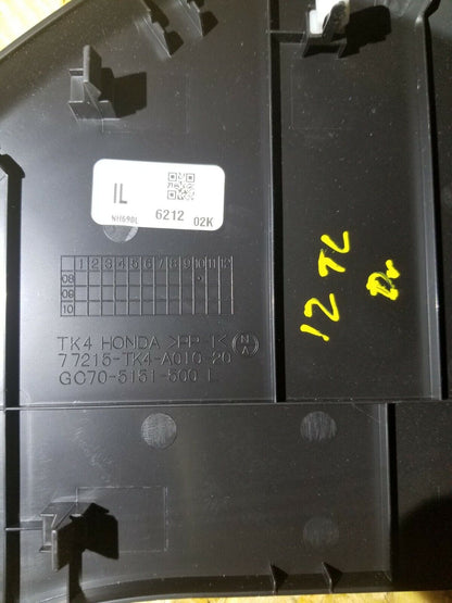 09 10 11 14 Acura Tl Dash End Cap Trim Left Driver Side OEM