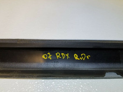 07 08 09 Acura RDX Rear Left Driver Side Door Molding OEM