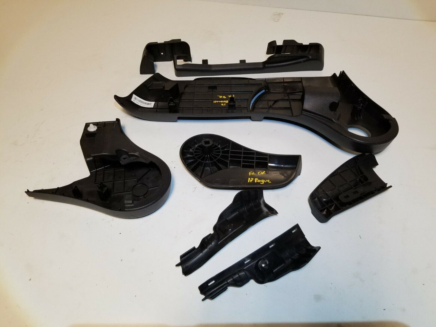 16 17 18 19 Nissan Rogue Front Left Dr Seat Side Cover Trim 6pcs OEM 36k Miles