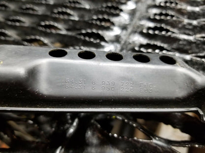 06 07 08 09 10 BMW 650i E63 Interior Air Filter Housing Intake Duct 2pcs OEM