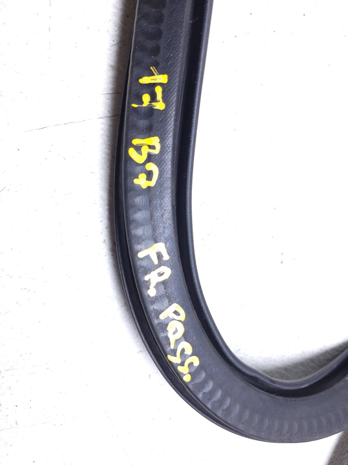 12-19 Volkswagen Passat B7 Front Door Weatherstrip Seal Passenger Side Right OEM