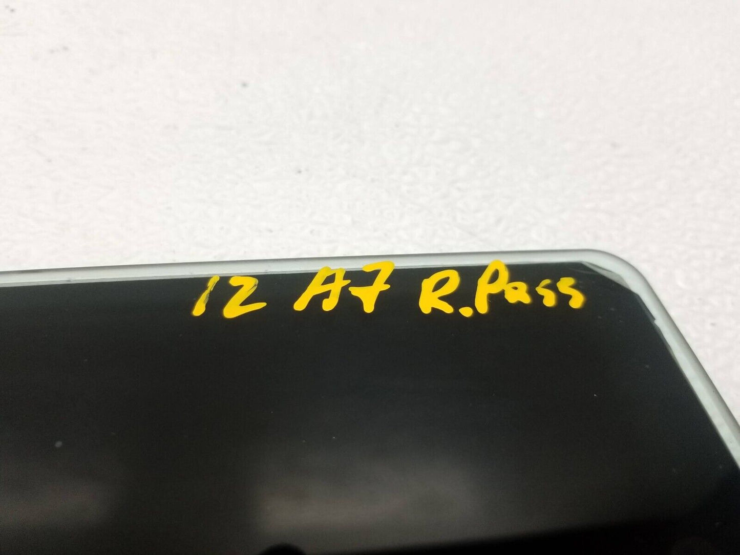 12 13 14 15 16 17 Audi A7 Front Door Window Glass Right Passenger Side OEM