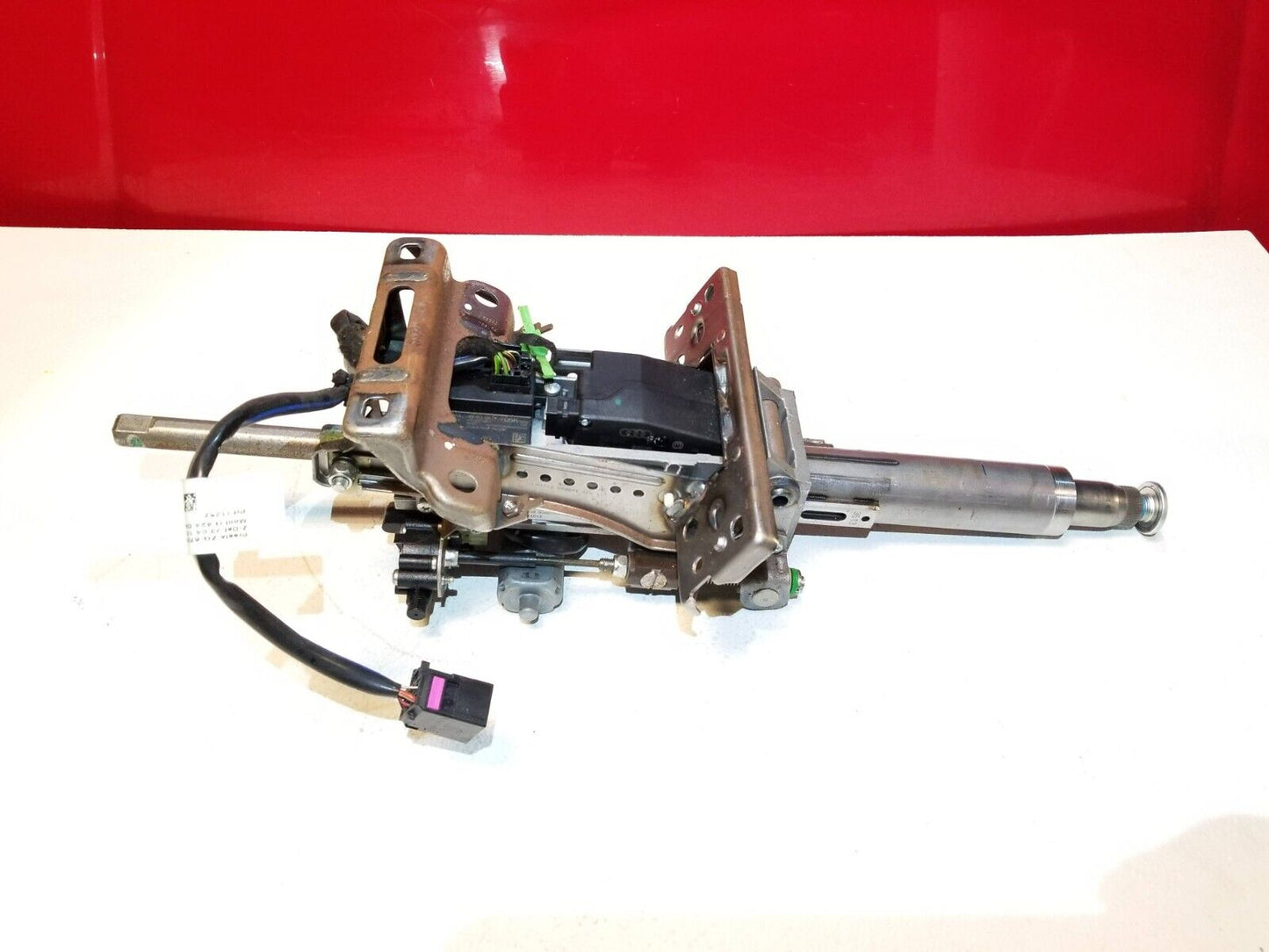 12 13 14 15 Audi A6 3.0t Steering Column OEM