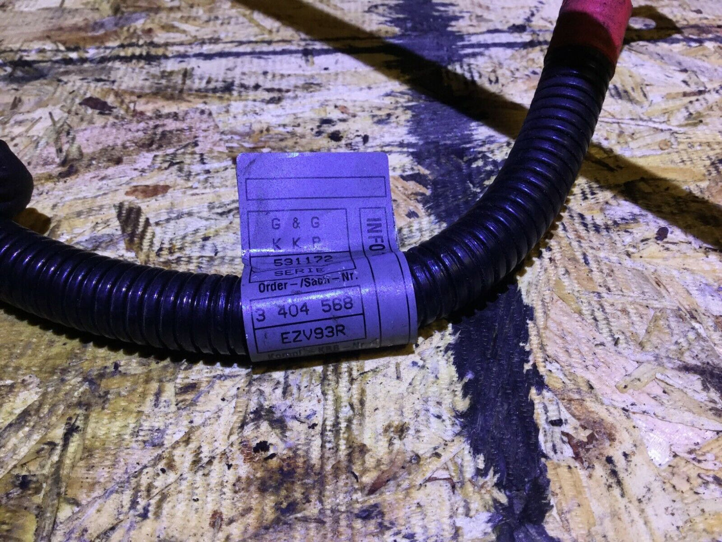 04 05 06 BMW X3 E83 3.0l Starter Positive Battery Cable 3404568 OEM D33