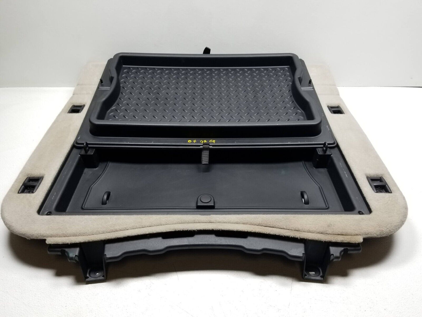 2006 - 2010 Jeep Grand Cherokee Rear Trunk Floor Storage Carpet Cover Panel OEM