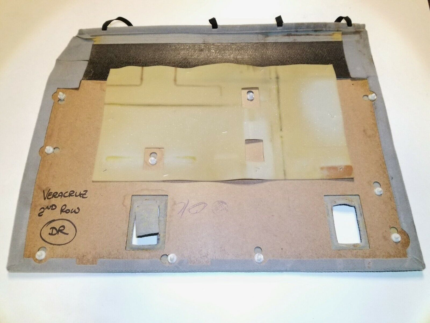 07 08 09 10 11 12 Veracruz 2nd Row Left Driver Seat Back Trim Panel OEM