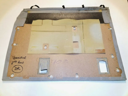 07 08 09 10 11 12 Veracruz 2nd Row Left Driver Seat Back Trim Panel OEM
