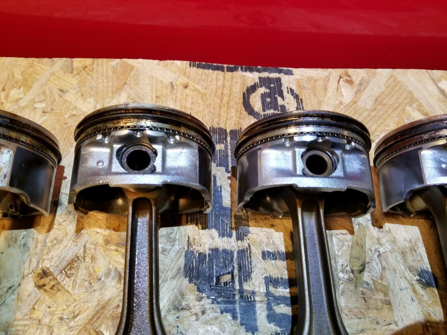 06 07 08 09 Mercury Milan 3.0l Piston W/ Connecting Rod 6pcs Std OEM 71k Miles