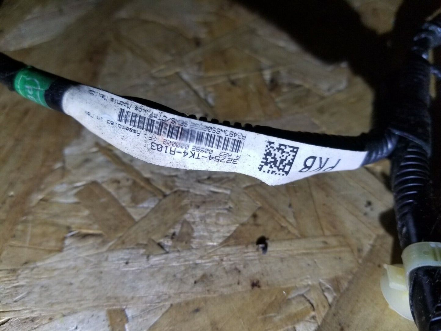 09 10 11 12 13 14 Acura Tl Rear Left Driver Side Door Wire Harness OEM