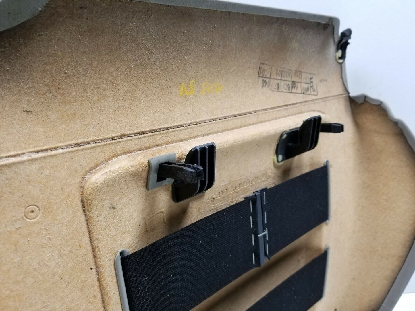 04 05 06 07 Audi A8 Front Left Driver Seat Rear Back Cover Trim OEM