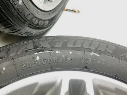 18 19 20 Hyundai Kona Wheel Rim W/ Tire 205/60r16 4pcs OEM 29k Miles