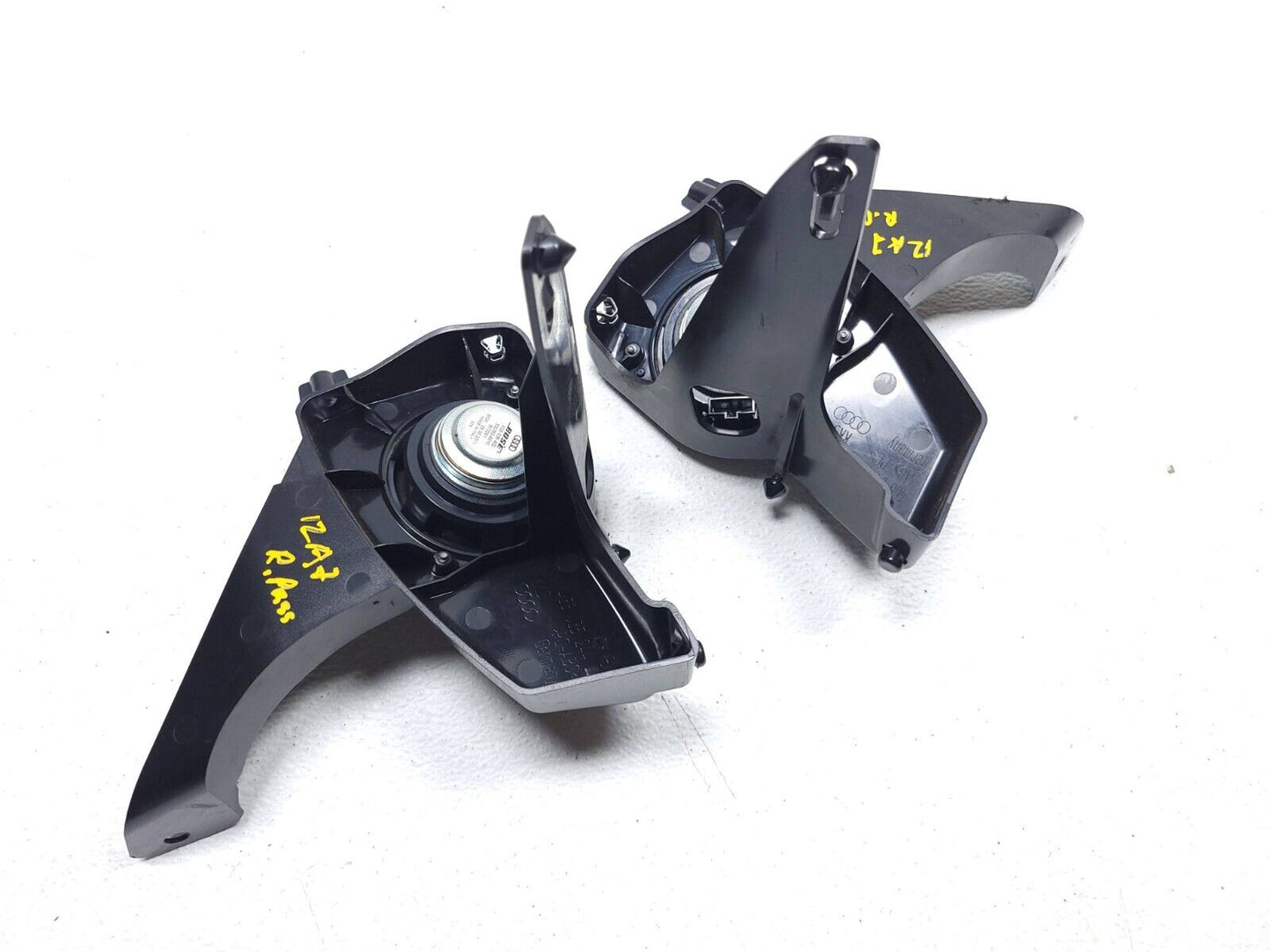 12 13 14 15 16 17 Audi A7 Rear Quarter Panel Speaker & Bracket Housing Pair OEM