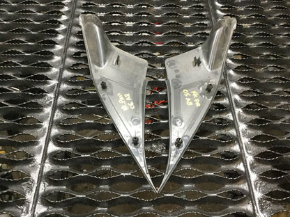 03 04 05 06 07 Audi A8 Interior Front Door Mirror Trim Cover Left & Right OEM