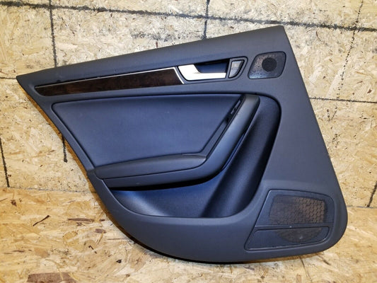 13 14 15 Audi A4 2.0l Rear Left Door Trim Panel Driver Side OEM