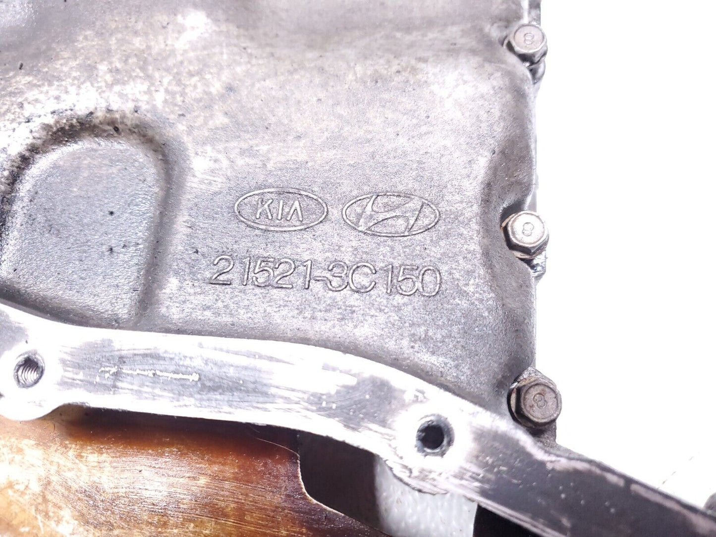 07 08 09 10 11 12 Hyundai Veracruz 3.8l Upper Oil Pan OEM