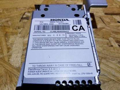 15 16 17 Acura TLX AM FM Xm Satellite Radio Receiver Tuner OEM