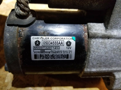 12 13 14 15 16 17 18 19 Dodge Journey Starter Motor OEM 54k
