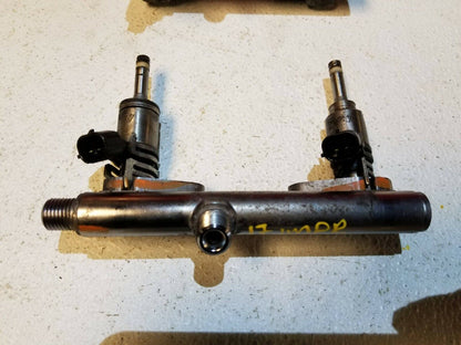 17 18 19 Subaru Impreza 2.0l Fuel Rail W/ Ingectors 2pcs OEM 64k