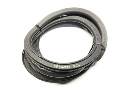 19 20 Chevrolet Blazer Rear Left Driver Door Weatherstrip Seal OEM 11k Miles