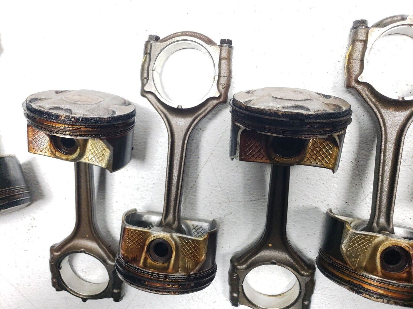14 15 16 17 18 Jeep Cherokee Piston W/ Connecting Rod 6pcs Size: Std OEM 3.2l